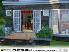 Sims 4 — Chesham Construtionset Part 3 by Mutske — This third and last part contains the new windows, doors and arches