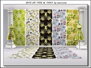 Sims 3 — Bits of This & That_marcorse by marcorse — Five selected patterns with no real connection except they are