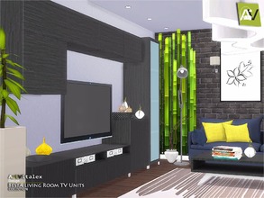 Sims 4 — Besta Living Room TV Units [Ikea Inspired] by ArtVitalex — - Besta Living Room TV Units - ArtVitalex@TSR, Jun