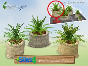 Sims 4 — Gardening Foyer plants - plant large by SIMcredible! — by SIMcredibledesigns.com available at TSR