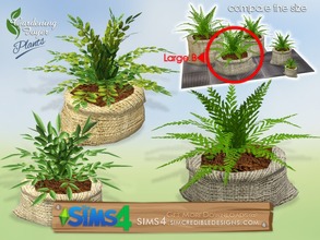 Sims 4 — Gardening Foyer plants - plant large B by SIMcredible! — by SIMcredibledesigns.com available at TSR