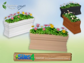 Sims 4 — Gardening Foyer plants - planter by SIMcredible! — by SIMcredibledesigns.com available at TSR __________________