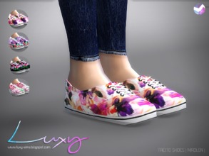 Sims 4 — Tacito Shoes [RECOLOR] - Mesh needed by LuxySims3 — Hey! Luxy updating! New recolors for Madlen's shoes 4