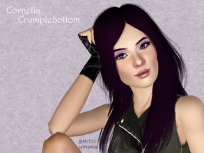 Sims 3 — Cornelia Crumplebottom Teen by jessesue2 — Cornelia Goth is from a wealthy and influencial family who expects