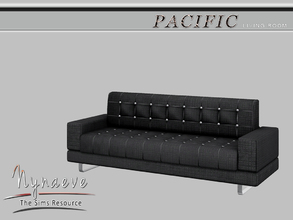Sims 4 — Pacific Heights Loveseat by NynaeveDesign — Pacific Heights Living Room - Loveseat Located in: Comfort -