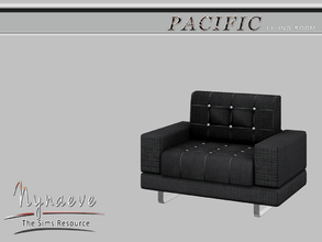 Sims 4 — Pacific Heights Living Chair by NynaeveDesign — Pacific Heights Living Room - Living Chair Located in: Comfort -
