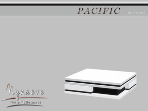 Sims 4 — Pacific Heights Coffee Table by NynaeveDesign — Pacific Heights Living Room - Coffee Table Located in: Surfaces