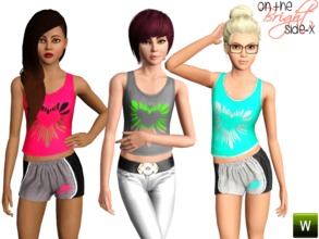 Sims 3 — Heart Cutout Tank (TEEN) by onthebrightside-x2 — Heart Cutout Tank for teens. 2 recolorable channels 3
