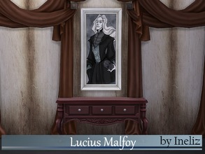 Sims 4 — Lucius Malfoy by Ineliz — A portrait of Lucius Malfoy. Original image belongs to IrenHorrors