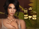 Sims 4 — toksik - Tropic Love Rings by toksik — -1 colour -Left hand Enjoy ^^