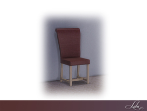 Sims 4 — Pentworth Dining Chair by Lulu265 — Part of the Pentworth Dining Set 3 Colour Variations Included 
