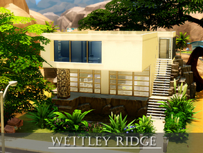 Sims 4 — Wettley Ridge by Ailstreena — Created for: The Sims 4 House on the mountain Wettley Ridge. It has 2 bedrooms, 3