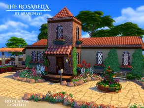 Sims 4 — The Rosabella by sharon337 — The Rosabella is a family home built on a 30 x 20 lot in Windenburg on the Dock Den