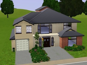Sims 3 — Big Family House by AnaLunaM — Big house ideal for big families. *Unfurnished* It contains several rooms which