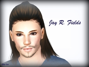 Sims 3 — Jay R. Fields by jessesue2 — Jay R. Fields is a very charismatic, intelligent sim that could easily slide into