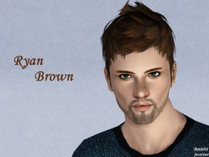 Sims 3 — Ryan Brown by jessesue2 — Ryan Brown, is frugal by nature and not above asking his friends and neighbours for a