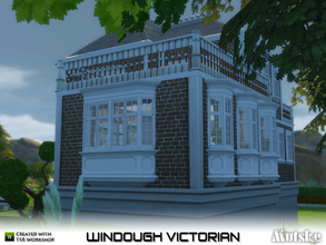 Sims 4 — WinDough Victorian Constructionset Part 1 by Mutske — This set is conversion of a sims 3 set. &quot;The
