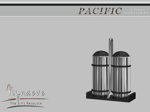 Sims 4 — Pacific Heights Salt and Pepper by NynaeveDesign — Pacific Heights Kitchen Accessories - Salt and Pepper Located
