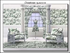 Sims 3 — Crossbones_marcorse by marcorse — Themed pattern: skull and crossbones in a random repeat