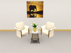 Sims 3 — African elephant by Andreja157 — ~made in TSRW from EA mesh (ITF poster)