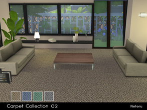 Sims 4 — Carpet Collection 02 by Neferu2 — Carpet 02_4 color options