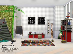 Sims 4 — Phosphorus Playroom by wondymoon — - Phosphorus Playroom - Wondymoon|TSR - Creations'2016 - Set Contains -Tent