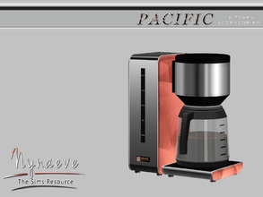 Sims 3 — Pacific Heights Coffee Maker by NynaeveDesign — Pacific Heights Kitchen Accessories - Coffee Maker Located in: