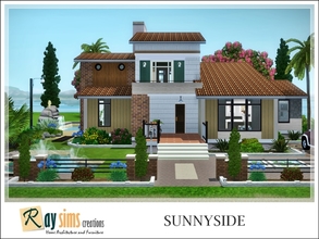 Sims 3 — Sunnyside by Ray_Sims — A lovely and cozy summer house in Island Paradise. Small house with two levels building,
