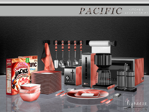 Sims 4 — Pacific Heights Kitchen Accessories by NynaeveDesign — Enhance your sim's cooking skills with small appliances