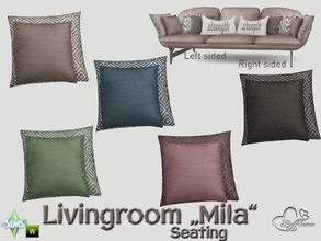 Sims 4 — Mila Living Pillowset v2 right by BuffSumm — Part of the *Livingroom Mila*