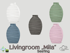Sims 4 — Mila Living Vase Silhouette v1 by BuffSumm — Part of the *Livingroom Mila*