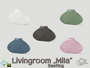 Sims 4 — Mila Living Vase Silhouette v2 by BuffSumm — Part of the *Livingroom Mila*