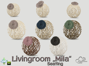 Sims 4 — Mila Living Rose Sphere v1 by BuffSumm — Part of the *Livingroom Mila*