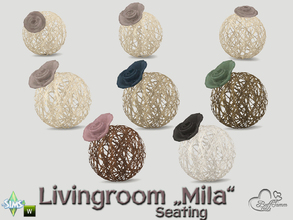 Sims 4 — Mila Living Rose Sphere v2 by BuffSumm — Part of the *Livingroom Mila*
