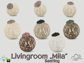 Sims 4 — Mila Living Rose Sphere v3 by BuffSumm — Part of the *Livingroom Mila*