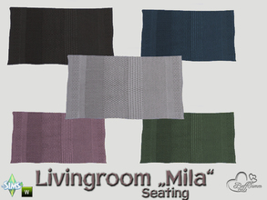 Sims 4 — Mila Living Rug by BuffSumm — Part of the *Livingroom Mila*