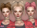 Sims 4 — Madelyn (Hair 17) by TsminhSims — New meshes + HQ texture by me 18 colors Custom ShadowMap / All LODs / Smooth