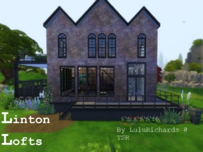 Sims 4 — Linton Lofts by lulurichards2 — A 1 bedroom, 1 bathroom loft converted from an old factory, this building has so