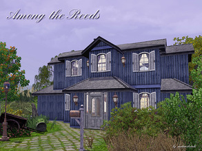 Sims 3 — Among_the_Reeds by matomibotaki — Living by mature and with gone glory. A house with its own secrets and