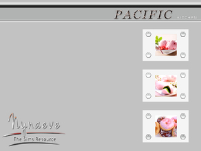 Sims 3 — Pacific Heights Food Print by NynaeveDesign — Pacific Heights Kitchen - Food Print Located in: Decor - Paintings