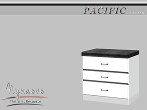 Sims 3 — Pacific Heights Kitchen Counter by NynaeveDesign — Pacific Heights Kitchen - Kitchen Counter Located in: