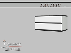 Sims 3 — Pacific Heights Kitchen Cabinet V1 by NynaeveDesign — Pacific Heights Kitchen - Kitchen Cabinet V1 Located in: