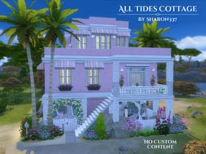 Sims 4 — All Tides Cottage by sharon337 — All Tides Cottage is a family home built on a 30 x 20 lot in Windenburg on the