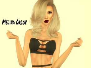 Sims 4 — Melina Orlov by _Tea_ — Hello everyone! ^-^ Once again, another sim :D Feel free to use her for pictures, for