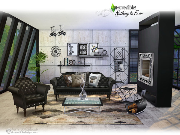 Sims 4 — Nothing to fear by SIMcredible! — It all started with the fireplace. We missed it so much from sims3 that we