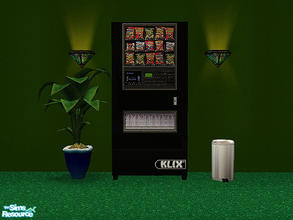 Sims 2 — Vending Machine (Automonous) Snack by Halloween4 — This handy Snack Vending Machine will be a God send when your
