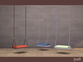 Sims 4 — Autumn Melody Swing Chair by soloriya — Simple but comfortable swing chair. Part of Autumn Melody set. 3 color