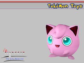 Sims 3 — Jigglypuff by NynaeveDesign — Pokemon Toys - Jigglypuff Located in: Kids - Miscellaneous Kids Price: 250 Tiles: