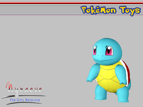 Sims 3 — Squirtle by NynaeveDesign — Pokemon Toys - Squirtle Located in: Kids - Miscellaneous Kids Price: 250 Tiles: