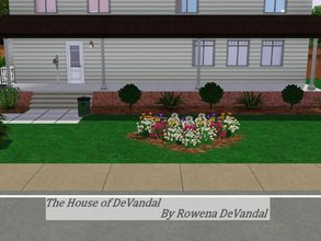 Sims 3 — House of DeVandal 4bd 1.5ba by Rowena DeVandal — After building so many other houses, I decided to tackle a much